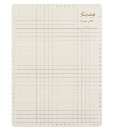 Simplicity 5607000001 Vintage Schneidematte, 20 x 28 cm, Gummi, rose, 28L x 20W cm von Simplicity