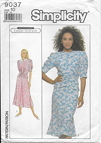 Simplicity 9037: Belle France Dres Size 10 Simplicity 9037: Belle France Dres Size 10 von Simplicity