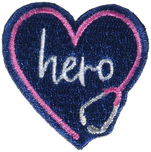 Simplicity Hero Heart Aufnäher zum Aufbügeln für Kleidung, Rucksäcke und Accessoires, 4,4 cm B x 4,4 cm L, mehrfarbig Simplicity Hero Heart Aufnäher zum Aufbügeln für Kleidung, Rucksäcke und Accessoires, 4,4 cm B x 4,4 cm L, mehrfarbig von Simplicity