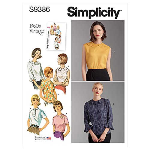 Simplicity SS9386H5 PATTERN Muster 6-14, Papier, 6-8-10-12-14 Simplicity SS9386H5 PATTERN Muster 6-14, Papier, 6-8-10-12-14 von Simplicity