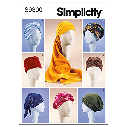 Simplicity SS9300A CRAFT - PATTERNS Schnittmuster, Papier, Weiß, A (S-M-L) von Simplicity