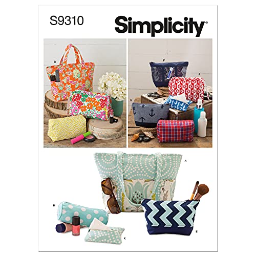 Simplicity SS9310OS CRAFT - PATTERNS Schnittmuster, Papier, Weiß, OS (ONE SIZE) von Simplicity