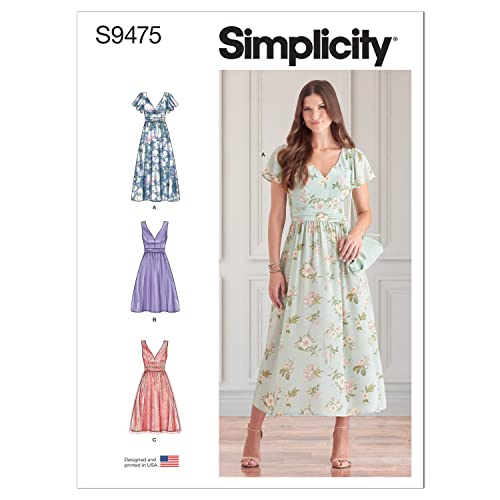 Simplicity SS9475H5 Damenkleid H5 (34-38-40) von Simplicity