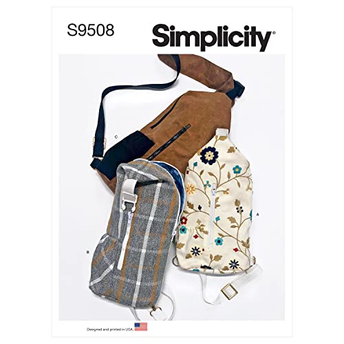 Simplicity SS9508OS Sling Bags in zwei Größen OS One Size Only von Simplicity