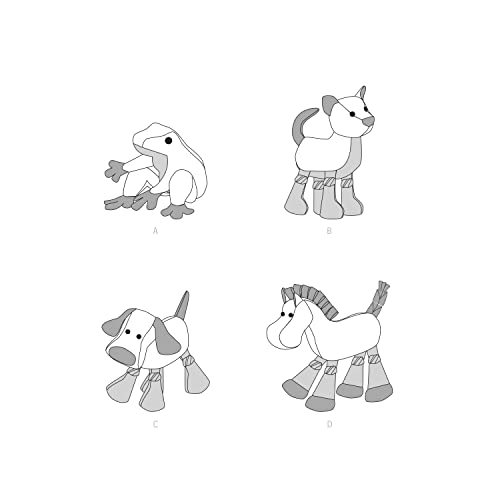 Simplicity SS9521OS Plüschtiere OS One Size Only Simplicity SS9521OS Plüschtiere OS One Size Only von Simplicity