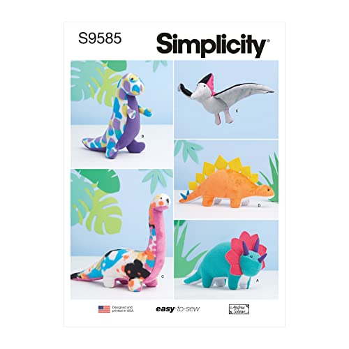 Simplicity SS9585OS UNDEFINED Stuffed Craft OS (nur Einheitsgröße) von Simplicity