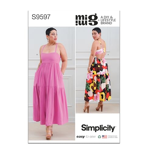 Simplicity SS9597U5 Damenkleid U5 (16-18-20-22-24) von Simplicity