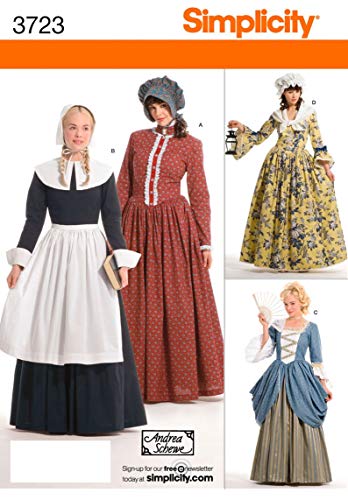 Simplicity 3723Women's Costumes, Paper, White, R5 (14,16,18,2,22) von Simplicity