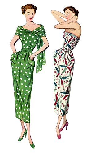 Simplicity Schnittmuster S8876 AA Damen/Damen 1940er Vintage Kleid und Stola, Größe 38-46 von Simplicity
