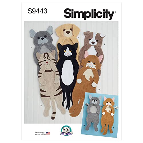 Simplicity Schnittmuster S9443 Tierhandtücher von Simplicity