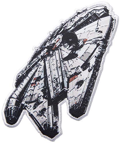 Simplicity Star Wars Millennium Falcon Aufnäher zum Aufbügeln, 10,4 x 5,7 cm von Simplicity