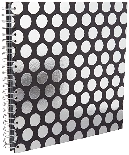 Simply Creative Plain Black With Cirles Scrapbook Album 12"x12" (40 Pages) von Simply Creative
