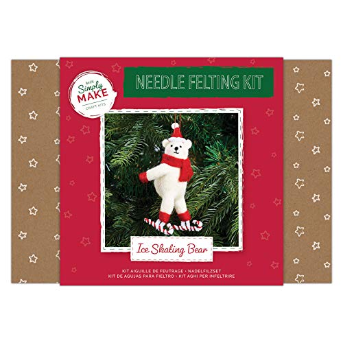 Simply Make DSM 106068 Eislauf-Bär Craft Kit, Wolle, Nicht Zuttreffend, One Size Simply Make DSM 106068 Eislauf-Bär Craft Kit, Wolle, Nicht Zuttreffend, One Size von Simply MAKE