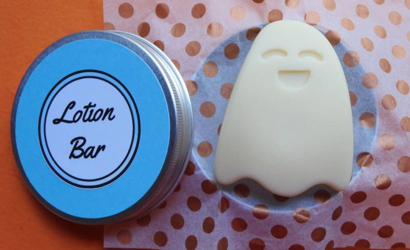 Halloween Ghost Lotion Bars-Large | Bars Geisterlotion Body Geschenkidee Gruselige Bar von SimplyMadeNaturalCo