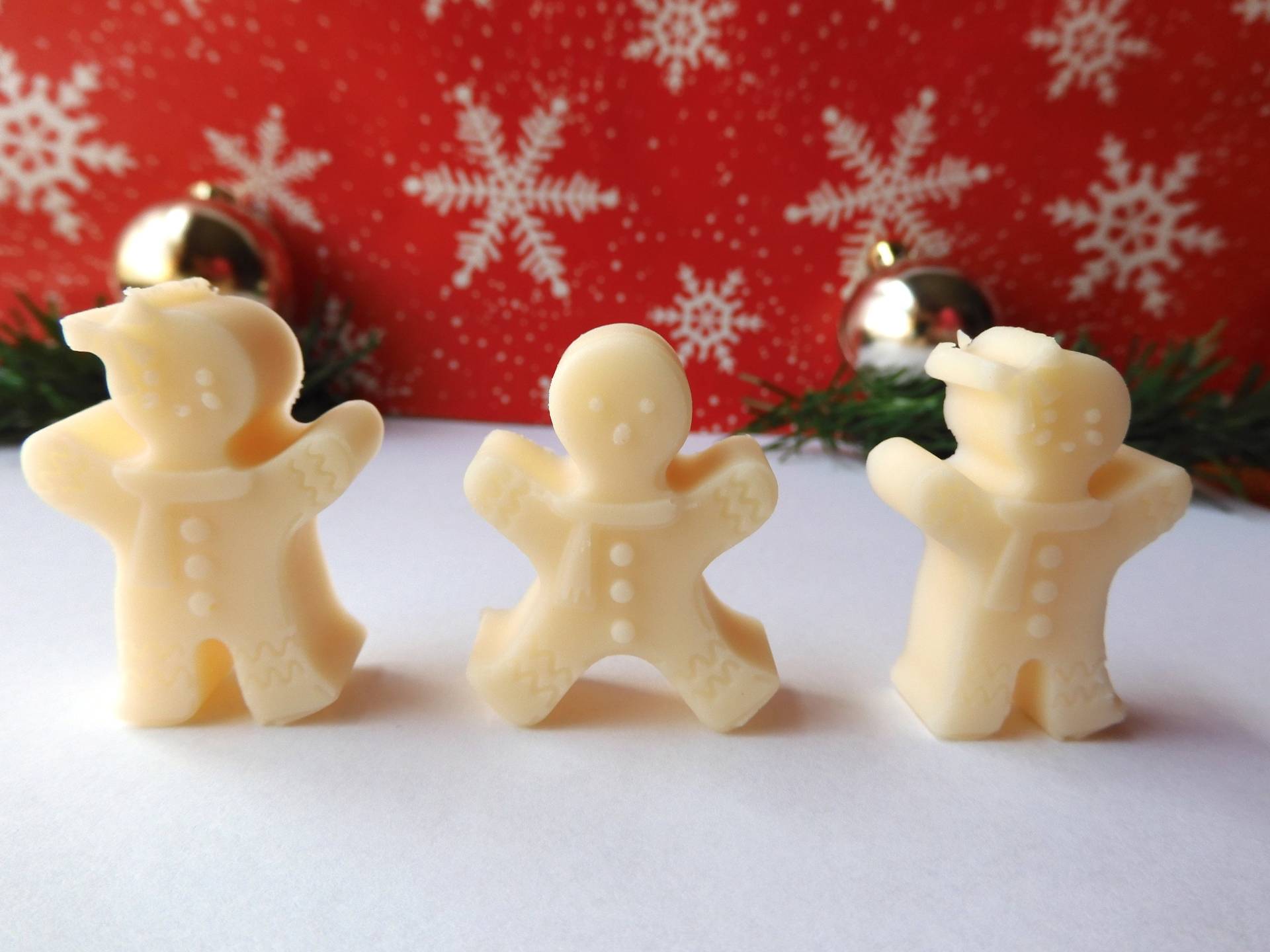 Lebkuchen Herren Lotionsstangen | Gewürz-Lotion-Riegel Gingy Lotion Bars Mini Set Weihnachtslotion Bar - 3Er von SimplyMadeNaturalCo