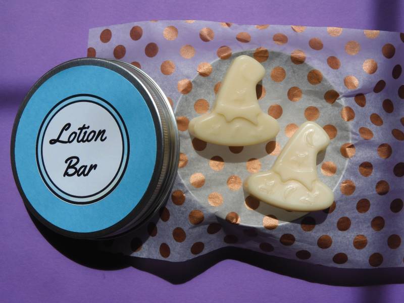 Natürliche Halloween Hexenhut Lotion Bar | Body Hexe 2Er Set von SimplyMadeNaturalCo