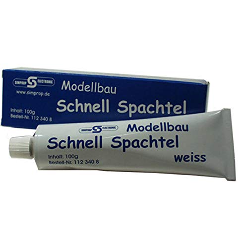 Schnellspachtel weiß 100g von Simprop