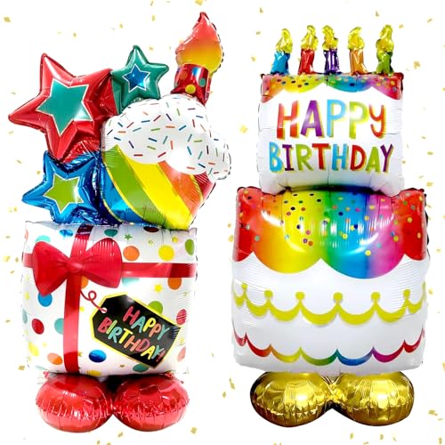 Simsky Geschenkbox auf Standfuß Dekoration für Geburtstagsfeier mit Folienballon für Kinder Geburtstagsfeier Simsky Geschenkbox auf Standfuß Dekoration für Geburtstagsfeier mit Folienballon für Kinder Geburtstagsfeier von Simsky
