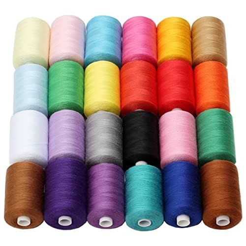 Nähmaschine aus dem allgemeinen nähstoff, 10 rollen 1000 yards und 1000 farben aus polyester, nähmaschine aus fähigem polyester mit -24 farben Nähmaschine aus dem allgemeinen nähstoff, 10 rollen 1000 yards und 1000 farben aus polyester, nähmaschine aus fähigem polyester mit -24 farben von Simthread