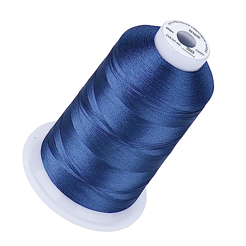 Simthread Stickgarn, 5000 m, 40 W, 100 % Polyester, über 170 lebendige Farben, CPSC-zertifiziert, Hochgeschwindigkeitsbewertung, kompatibel mit Brother, Singer, Janome und mehr, Sailor Blue S069 Simthread Stickgarn, 5000 m, 40 W, 100 % Polyester, über 170 lebendige Farben, CPSC-zertifiziert, Hochgeschwindigkeitsbewertung, kompatibel mit Brother, Singer, Janome und mehr, Sailor Blue S069 von Simthread