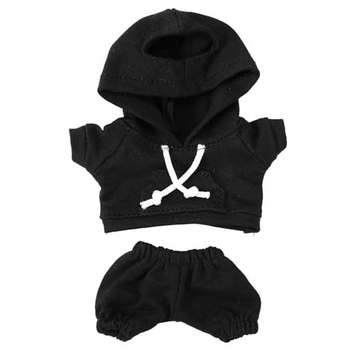 17cm Kleidung für Puppen Set, Puppen Outfits Stylische Kleidung Lässige Kostüme Mode Hoodie und Hose für Dolls Ausstellungszubehör Sammlergeschenk von Sinbana