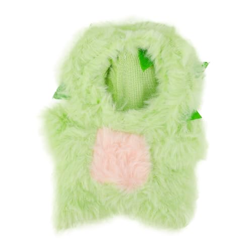 Kleidung für 17 cm Große Puppen, Süßer Dinosaurier-Stil Puppen-Outfits Weicher Plüsch-Body Kostüm-Accessoires im Tierstil zur Dekoration und Präsentation von Sinbana