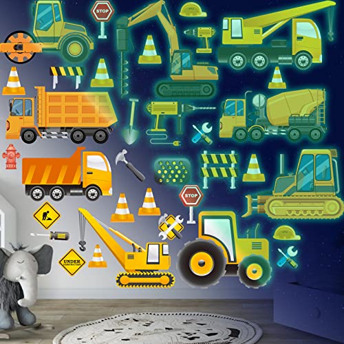 Baufahrzeug wandtattoo Leuchtend Wandaufkleber Transporte Auto Wandsticker Leuchtsticker Selbstklebend Wandsticker Konstruktion LKW Traktor Bagger Leuchtsticker Wandtattoo für Junge Kinderzimmer Baufahrzeug wandtattoo Leuchtend Wandaufkleber Transporte Auto Wandsticker Leuchtsticker Selbstklebend Wandsticker Konstruktion LKW Traktor Bagger Leuchtsticker Wandtattoo für Junge Kinderzimmer von Sinekong