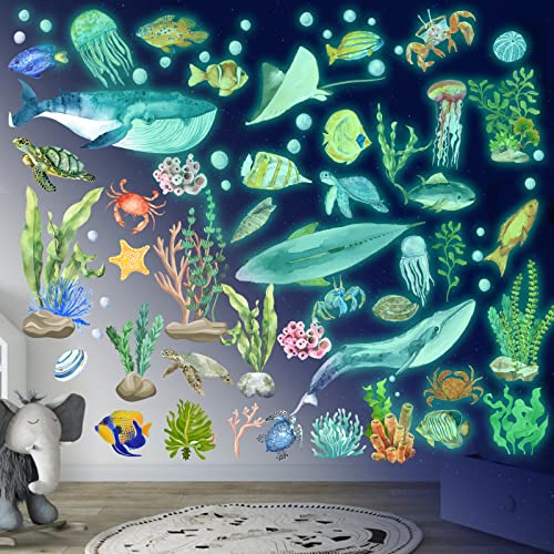 Sinekong Meerestiere Wandtattoo Leuchtend Wandsticker Leuchtaufkleber Ozean Fluoreszierend Wandaufkleber Aufkleber Unterwasserwelt Meereswelt Leuchtaufkleber Für Kinderzimmer Dekorative Aufkleber Sinekong Meerestiere Wandtattoo Leuchtend Wandsticker Leuchtaufkleber Ozean Fluoreszierend Wandaufkleber Aufkleber Unterwasserwelt Meereswelt Leuchtaufkleber Für Kinderzimmer Dekorative Aufkleber von Sinekong