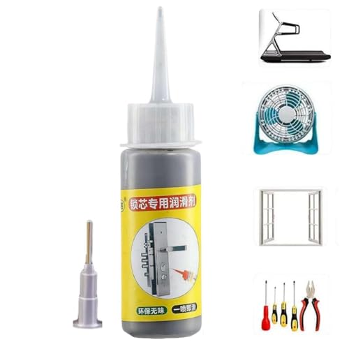 60 ml Schließzylinder Gra/Phite Schmierpulver, Gra/Phite Lock Lub/Ricant, Trockenschmiermittel Gr/Aphite Lubri/Cant, G/raphite langanhaltendes Schmiermittel ohne Staub, Türschlossschmiermittel, Ikant 60 ml Schließzylinder Gra/Phite Schmierpulver, Gra/Phite Lock Lub/Ricant, Trockenschmiermittel Gr/Aphite Lubri/Cant, G/raphite langanhaltendes Schmiermittel ohne Staub, Türschlossschmiermittel, Ikant von SingHao