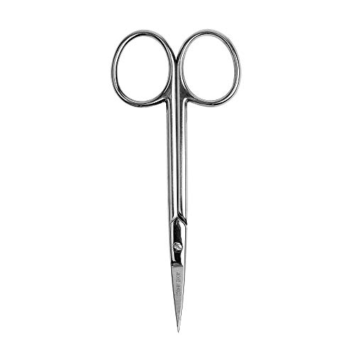 SINGER 00403 4” Forged Embroidery Scissors, extra curved tip Schere, silber von Singer