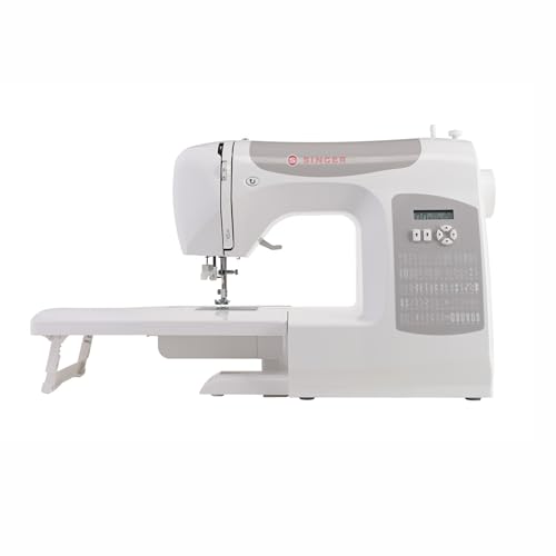 Singer C5200 Nähmaschine, Grau, Weiß von Singer