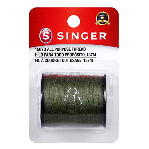 Singer Faden, olivgrün, 150-Yard, 137 von Singer
