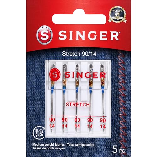 Singer Größe 80/11 Stretch Nähmaschinennadeln 90/14 Size 90 Singer Größe 80/11 Stretch Nähmaschinennadeln 90/14 Size 90 von Singer