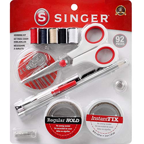 Singer Saum-Set, Kunststoff, durchsichtig von Singer