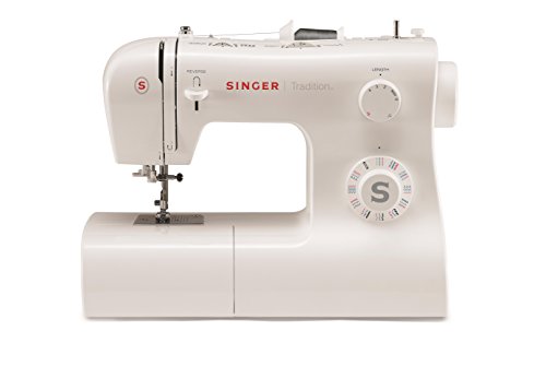 Singer Tradition 2282 Nähmaschine – 32 Stichprogramme, Automatischer Nadeleinfädler, Ein-Stufen-Knopfloch, Inklusive Zubehör, Für Anfänger und Fortgeschrittene Singer Tradition 2282 Nähmaschine – 32 Stichprogramme, Automatischer Nadeleinfädler, Ein-Stufen-Knopfloch, Inklusive Zubehör, Für Anfänger und Fortgeschrittene von Singer