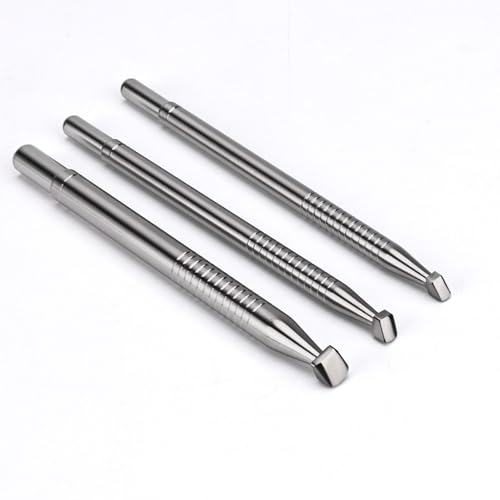 Singring Leder-Stempelwerkzeug, Abschrägungs-Set, 3 Stück, glatte Schrägstempel, Edelstahl, Schnitzerei, DIY, Lederhandwerksset Singring Leder-Stempelwerkzeug, Abschrägungs-Set, 3 Stück, glatte Schrägstempel, Edelstahl, Schnitzerei, DIY, Lederhandwerksset von Singring