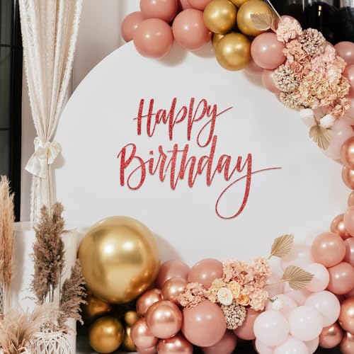 Sinload Happy Birthday-Party-Aufkleber für Hintergrundbuchstaben, abziehen und aufkleben, Happy Birthday, Geschlechtsoffenbarung, Aufkleber für Ballonbogen, Dekorationen, Partyschild, Wanddekoration Sinload Happy Birthday-Party-Aufkleber für Hintergrundbuchstaben, abziehen und aufkleben, Happy Birthday, Geschlechtsoffenbarung, Aufkleber für Ballonbogen, Dekorationen, Partyschild, Wanddekoration von Sinload