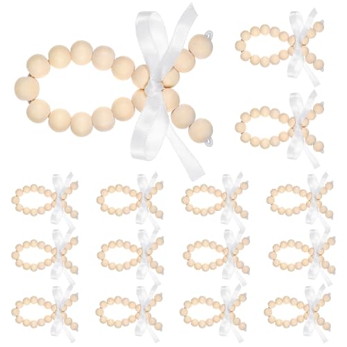 Sinmoe Holzperlen DIY Set Tischdeko Taufe inklusive 300 Holzperlen, 20 Kunststoffbeschichteter Draht, 1 Satinband, 1 Zange Kommunion Fische Deko für Taufe Konfirmation Sinmoe Holzperlen DIY Set Tischdeko Taufe inklusive 300 Holzperlen, 20 Kunststoffbeschichteter Draht, 1 Satinband, 1 Zange Kommunion Fische Deko für Taufe Konfirmation von Sinmoe