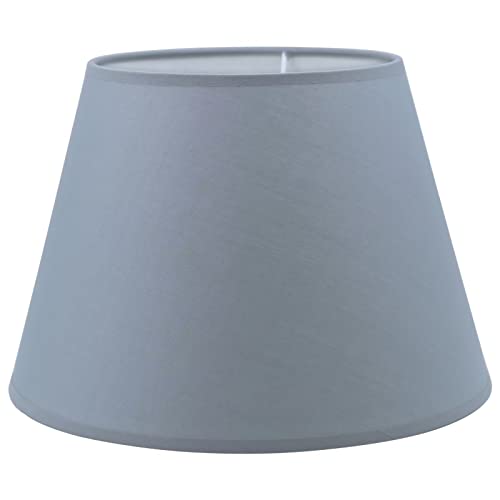 Sinta Lampenschirme 30cm/12 Inch Baumwolle Stoff Moderne Ersatz Lichtschirm Lampenschrim für E14/E27 Ersatzschirm Tischlampe Nachttischlampe Wandlampe,Grau Sinta Lampenschirme 30cm/12 Inch Baumwolle Stoff Moderne Ersatz Lichtschirm Lampenschrim für E14/E27 Ersatzschirm Tischlampe Nachttischlampe Wandlampe,Grau von Sinta