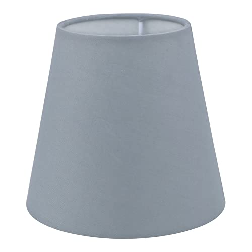Sinta Lampenschirme Lampenschrim Stoff Konische E14/E27 Ersatzschirm Klein hängelampe für Kerze Kristall Kronleuchter Candle Light Wand Licht Tischleuchte, Ø13cm/5.5" Grau Sinta Lampenschirme Lampenschrim Stoff Konische E14/E27 Ersatzschirm Klein hängelampe für Kerze Kristall Kronleuchter Candle Light Wand Licht Tischleuchte, Ø13cm/5.5" Grau von Sinta