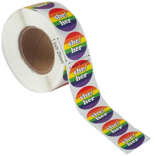 Sticker Pack für LGBTQ Pride Paraden und Events (She Her) von Sinwinkori