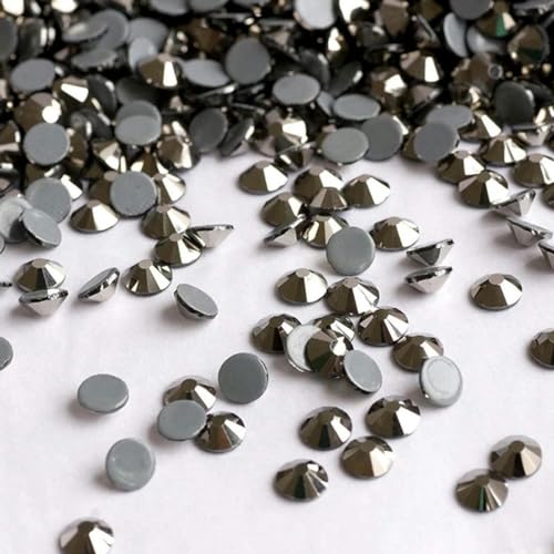 SS6-SS30 Jet Hematite Hotfix-Strasssteine und Kristalle mit flacher Rückseite Hotfix-Strasssteine für Kleidungsstücke-Jet Hematite-SS6 1440 Stück SS6-SS30 Jet Hematite Hotfix-Strasssteine und Kristalle mit flacher Rückseite Hotfix-Strasssteine für Kleidungsstücke-Jet Hematite-SS6 1440 Stück von SioNS