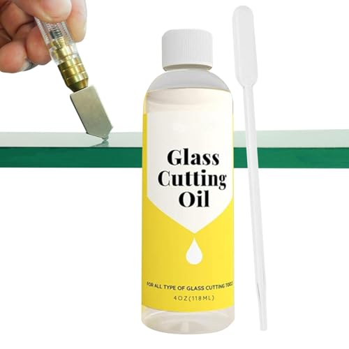 Schneidöl Für Glasschneider, Glasschneider Werkzeugöl, Fliesenschneiderflüssigkeit, Premium Glasschneideöl, Mehrzweck 120 Ml, Einfach Anzuwendendes Multifunktionales Schneidwerkzeug Schneidöl Für Glasschneider, Glasschneider Werkzeugöl, Fliesenschneiderflüssigkeit, Premium Glasschneideöl, Mehrzweck 120 Ml, Einfach Anzuwendendes Multifunktionales Schneidwerkzeug von Sionhiuo