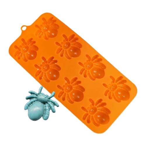 Sionhiuo Halloween Silikonformen, Fondant Spinnen Kürbis Formen, Einfache Entformung Backen Seife Kerzenwachs Resin Deko Sionhiuo Halloween Silikonformen, Fondant Spinnen Kürbis Formen, Einfache Entformung Backen Seife Kerzenwachs Resin Deko von Sionhiuo