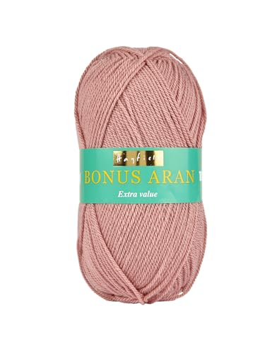 Hayfield Bonus Aran Garn, Altrosa (573), 100 g von Sirdar