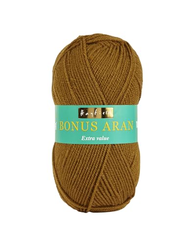 Hayfield Bonus Aran Garn, Bronze (596), 100 g von Sirdar