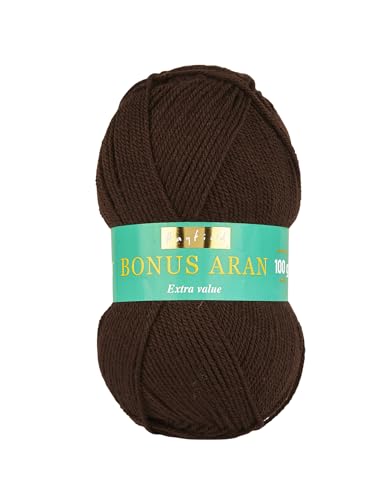 Hayfield Bonus Aran Garn, Kakao (575), 100 g von Sirdar