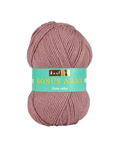 Hayfield Bonus Aran Garn, Mauve (646), 100g von Sirdar