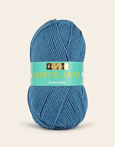 Hayfield Bonus Aran Garn, Pfau (560), 100 g von Sirdar