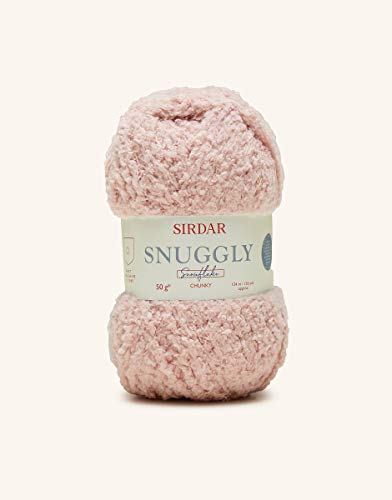 Sirdar F020-0205 Snuggly Snowflake Chunky, Wolle, 205 Hush, 50 g von Sirdar